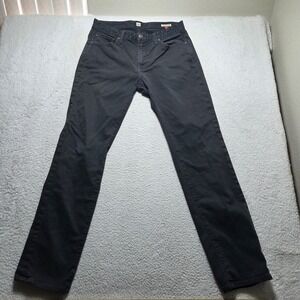 Agave Denim Classic No. 11 Jeans Mens 32x34 Black Straight Stretch Made In USA
